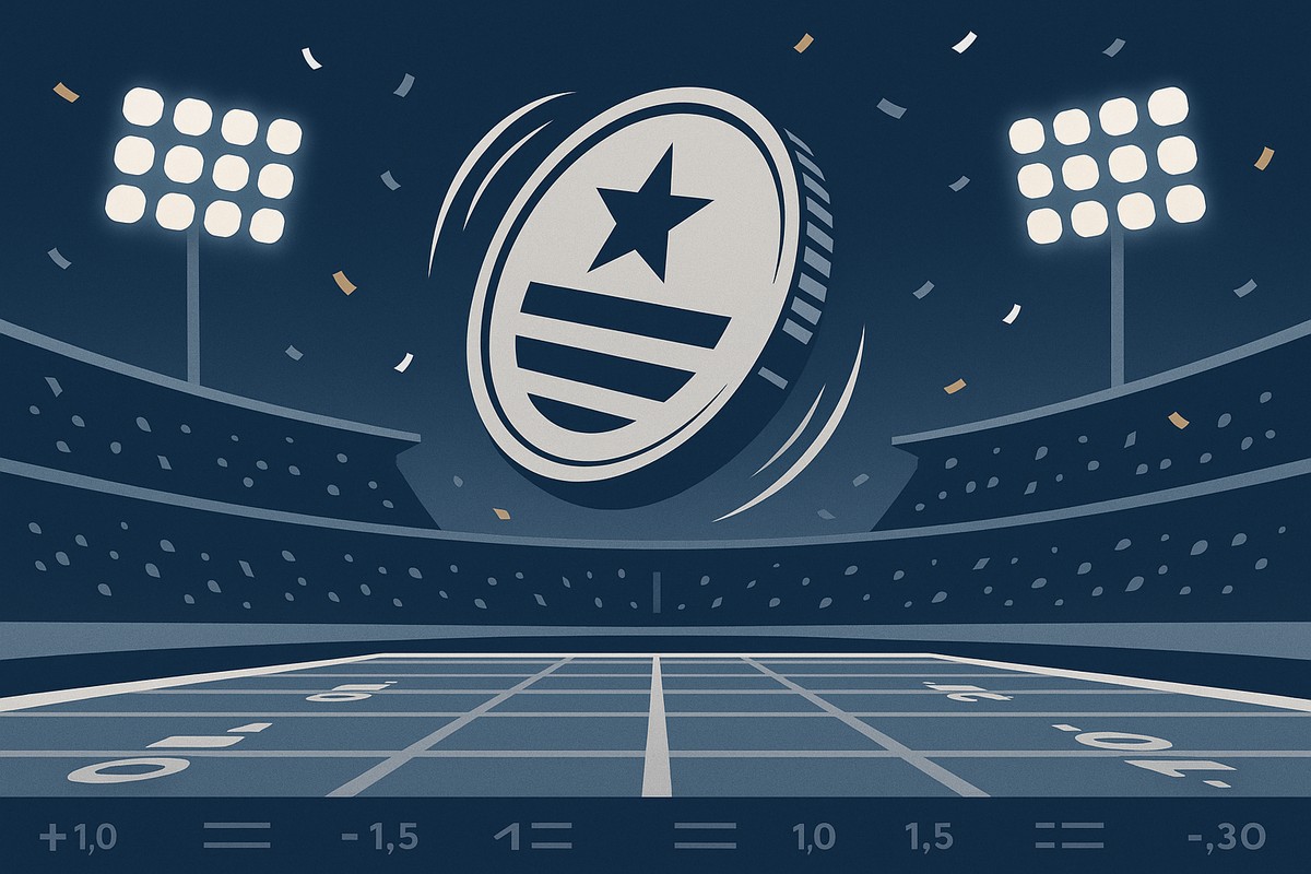 Generic coin toss novelty prop concept